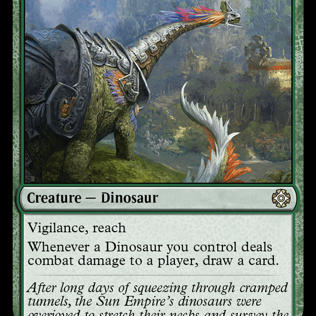 Curious Altisaur [The Lost Caverns of Ixalan Commander]