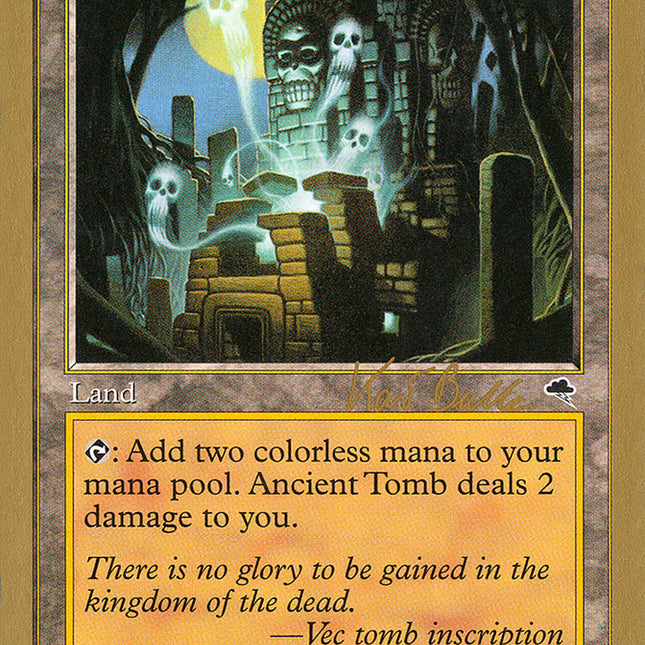 Ancient Tomb (Kai Budde) [World Championship Decks 1999]