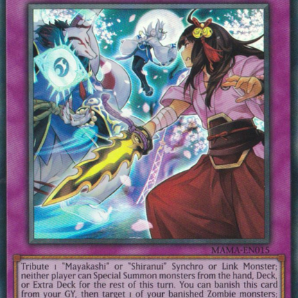 Ghost Meets Girl - A Masterful Mayakashi Shiranui Saga [MAMA-EN015] Ultra Rare