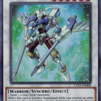 Stardust Assault Warrior [CT15-EN008] Ultra Rare