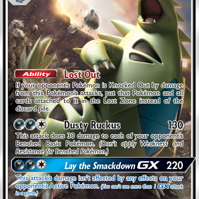 Tyranitar GX (121/214) [Sun & Moon: Lost Thunder]