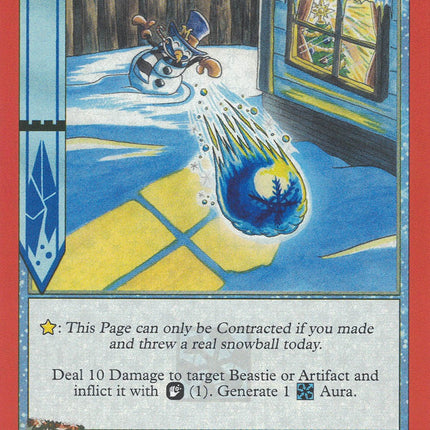 Eternal Snowflake Snowball (First Edition) [Holiday Promos 2021]