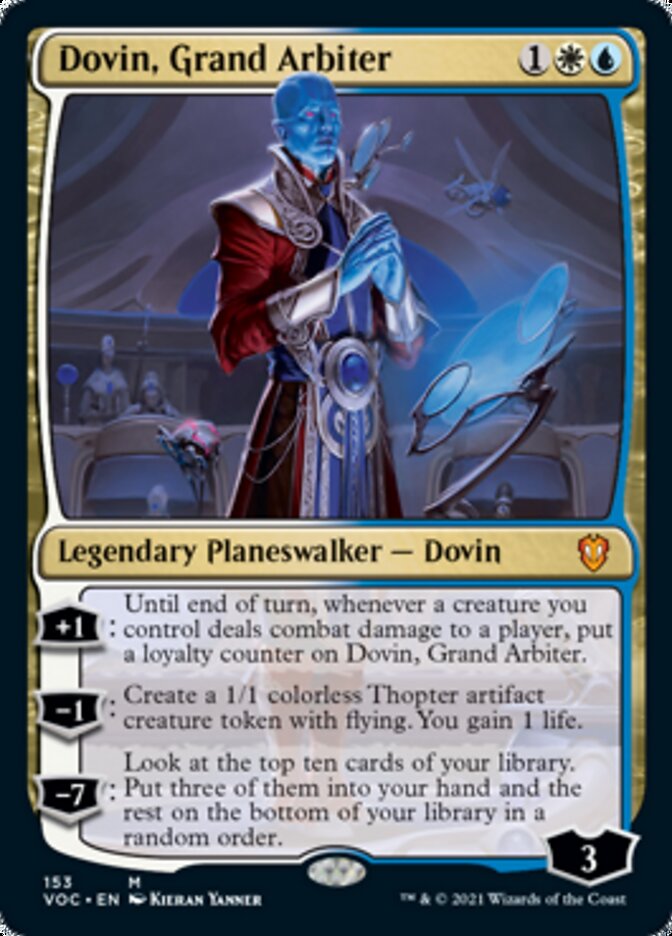 Dovin, Grand Arbiter [Innistrad: Crimson Vow Commander]  TokenMTG