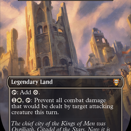 Osgiliath, Fallen Capital - Kor Haven (Surge Foil Realms and Relics) [The Lord of the Rings: Tales of Middle-Earth Commander]