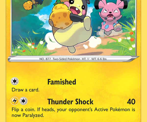 two sided pokemon cards Morpeko (036/072) [Sword & Shield: Shining Fates] – TokenMTG