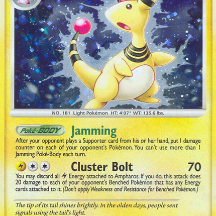 Ampharos (1/132) (Theme Deck Exclusive) [Diamond & Pearl: Secret Wonders]