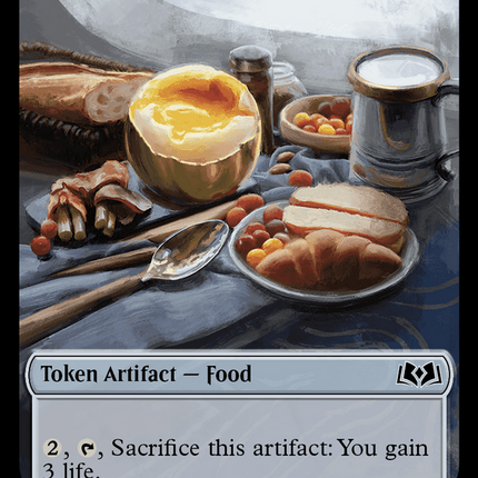 Bird // Food (0012) Double-Sided Token [Wilds of Eldraine Tokens]