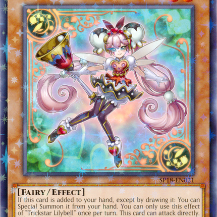 Trickstar Lilybell [SP18-EN021] Starfoil Rare