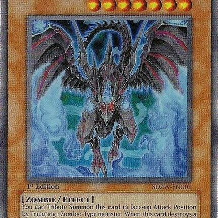 Red-Eyes Zombie Dragon [SDZW-EN001] Ultra Rare