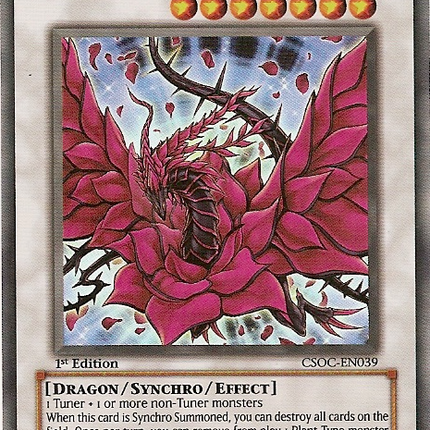 Black Rose Dragon [CSOC-EN039] Ultra Rare
