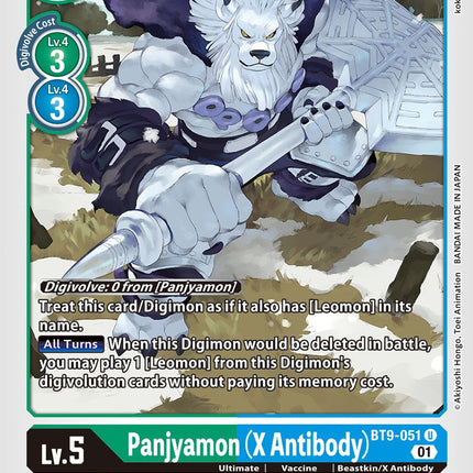 Panjyamon (X Antibody) [BT9-051] [X Record]