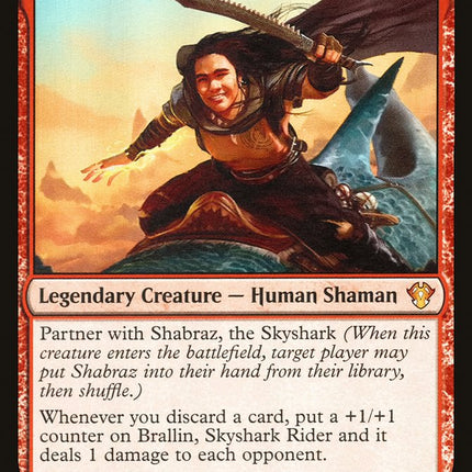 Brallin, Skyshark Rider [Commander 2020]
