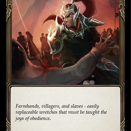 Wounding Blow (Red) [WTR203-C] (Welcome to Rathe)  Alpha Print Normal