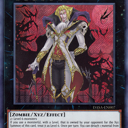 Dhampir Vampire Sheridan [DASA-EN007] Secret Rare