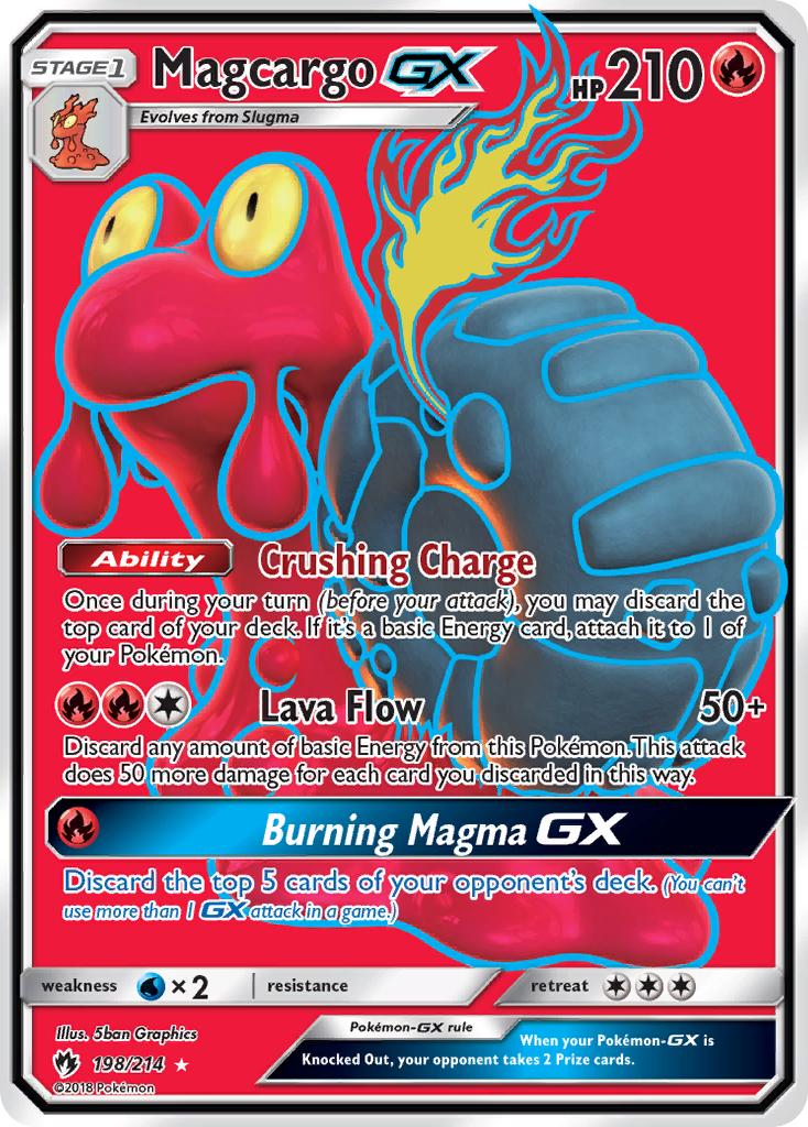 magcargo pokemon card price 2nd Place Pokmon Hit Points130 HP Form Magcargo ex #191 Prices |