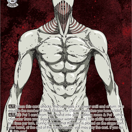 War Hammer Titan: Facing the Usurper (Foil) [Attack On Titan: Final Season]