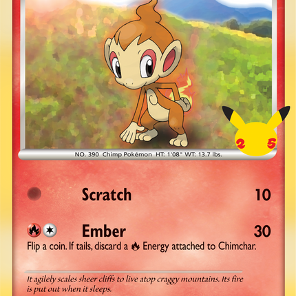 Chimchar (76/130) [First Partner Pack]