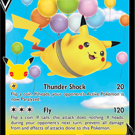 Flying Pikachu V (006/025) [Celebrations: 25th Anniversary]