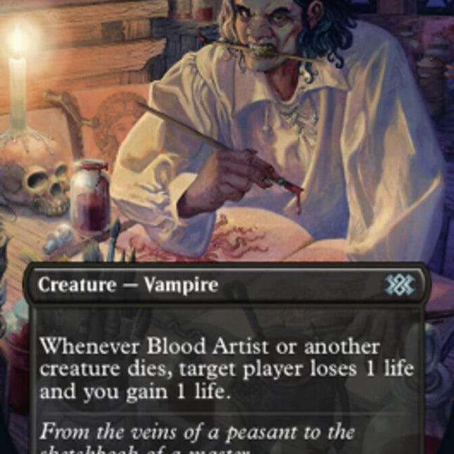 Blood Artist (Borderless Alternate Art) [Double Masters 2022]