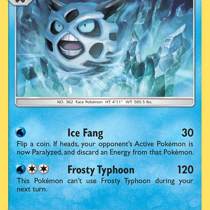 Glalie (48/236) [Sun & Moon: Cosmic Eclipse]