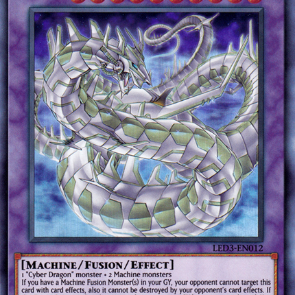 Cyber Eternity Dragon [LED3-EN012] Ultra Rare