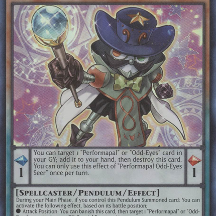 Performapal Odd-Eyes Seer [BLCR-EN031] Ultra Rare