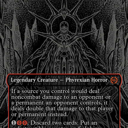 Solphim, Mayhem Dominus (Oil Slick Raised Foil) [Phyrexia: All Will Be   TokenMTG