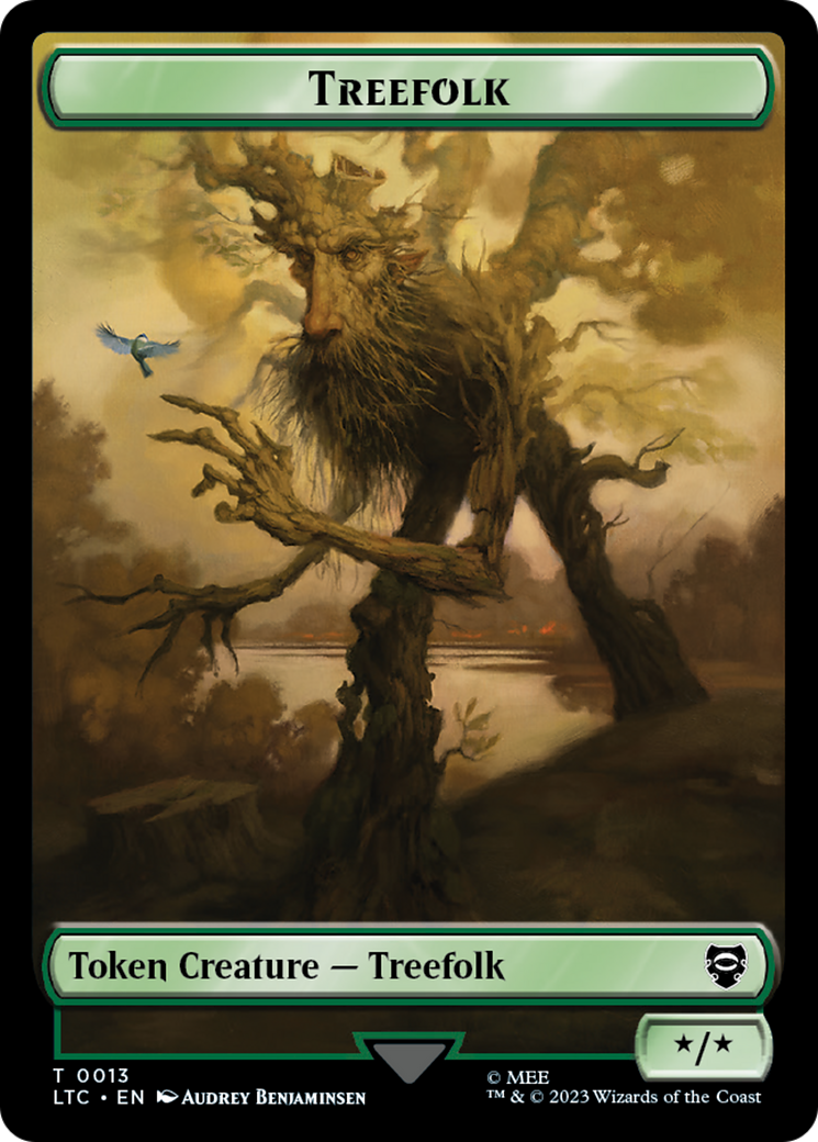 Treefolk // Food Token [The Lord of the Rings: Tales of Middle-Earth C –  TokenMTG