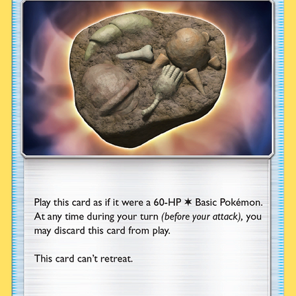 Unidentified Fossil (116/131) [Sun & Moon: Forbidden Light]