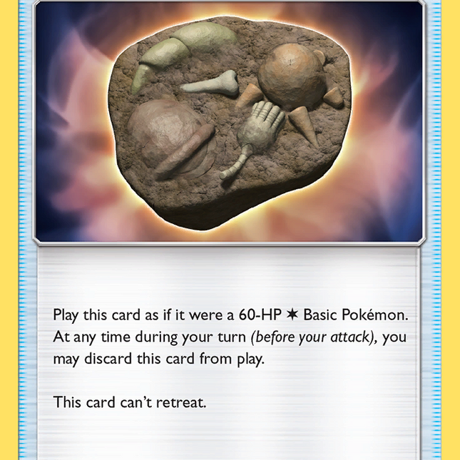 Unidentified Fossil (116/131) [Sun & Moon: Forbidden Light]