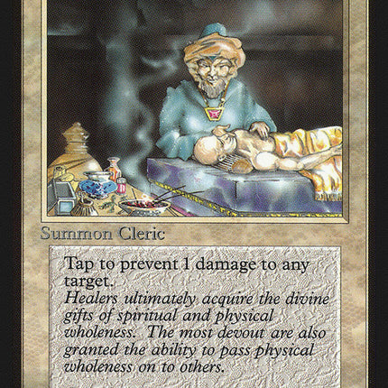 Samite Healer [International Collectors' Edition]