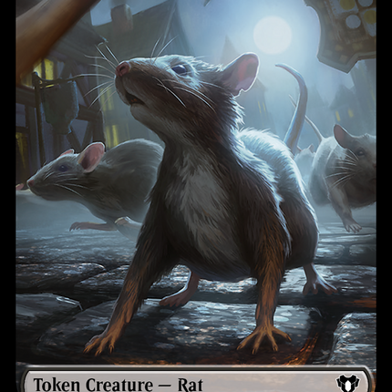 Rat Token [Commander Masters Tokens]