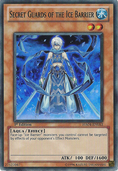 yugioh ice barrier cards OCG: TW01 - New & Infernoid Revealer of the Ice Barrier Strategist of the Ice Barrier