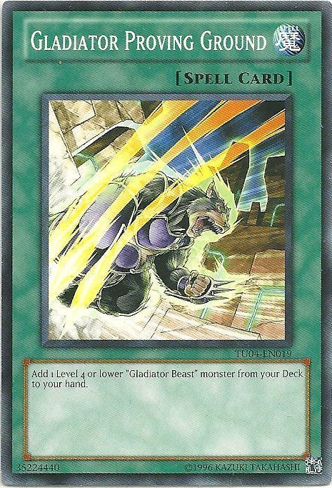 Gladiator Proving Ground [TU04-EN019] Common – TokenMTG