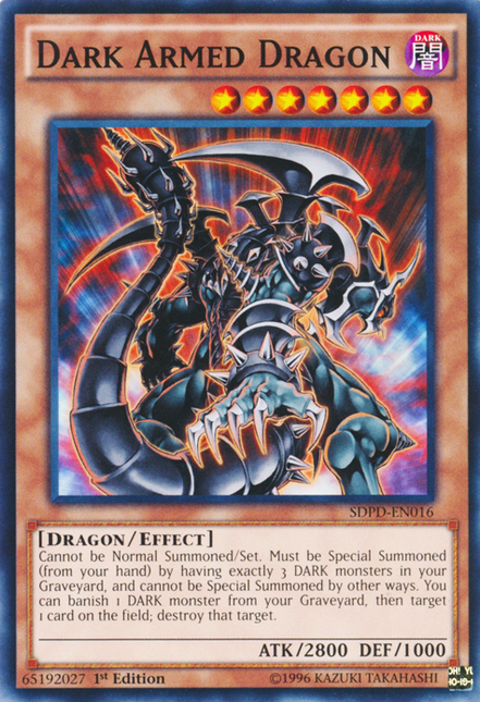 Dark Armed Dragon [SDPD-EN016] Common – TokenMTG