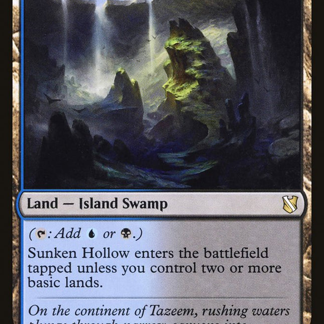 Sunken Hollow [Commander 2019]