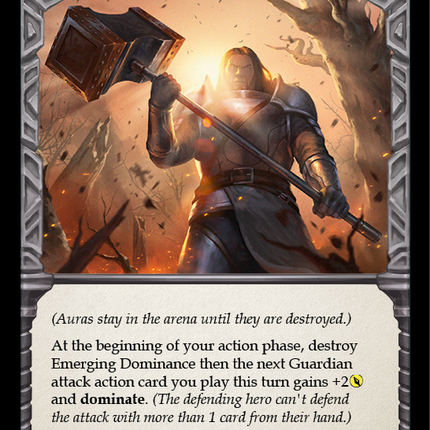 Emerging Dominance (Yellow) [U-CRU039] (Crucible of War Unlimited)  Unlimited Normal