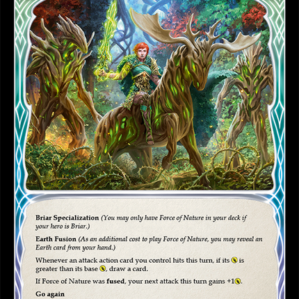 Force of Nature [ELE066] (Tales of Aria)  1st Edition Rainbow Foil