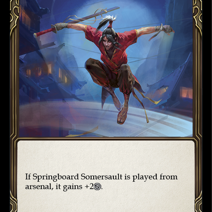 Springboard Somersault [TEA019-C] (Dorinthea Hero Deck)  1st Edition Normal