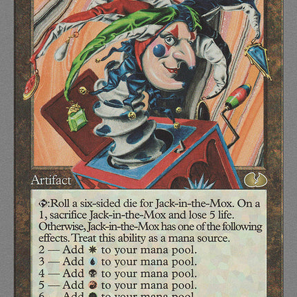 Jack-in-the-Mox [Unglued] – TokenMTG