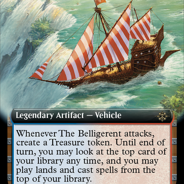 The Belligerent (Extended Art) [The Lost Caverns of Ixalan]