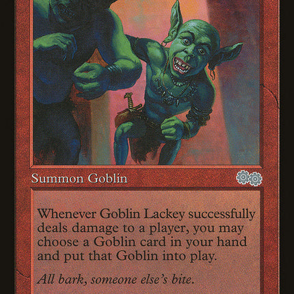Goblin Lackey [Urza's Saga]