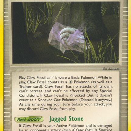 Claw Fossil (78/92) [EX: Legend Maker]