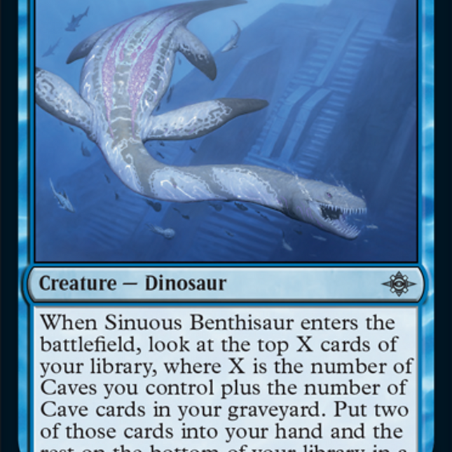 Sinuous Benthisaur [The Lost Caverns of Ixalan]