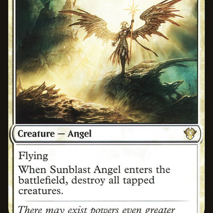 Sunblast Angel [Commander 2020]