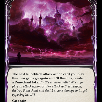 Mauvrion Skies (Blue) [U-CRU147] (Crucible of War Unlimited)  Unlimited Rainbow Foil