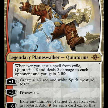 Quintorius Kand [The Lost Caverns of Ixalan]
