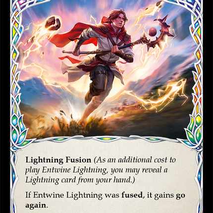Entwine Lightning (Yellow) [ELE101] (Tales of Aria)  1st Edition Normal
