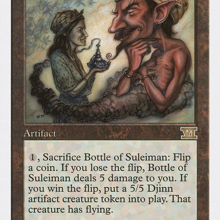 Bottle of Suleiman [Classic Sixth Edition]