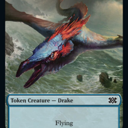 Drake // Soldier Double-Sided Token [Double Masters 2022 Tokens]